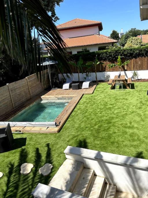 Logement Avec Piscine Privee Chauffee Biarritz Zewnętrze zdjęcie